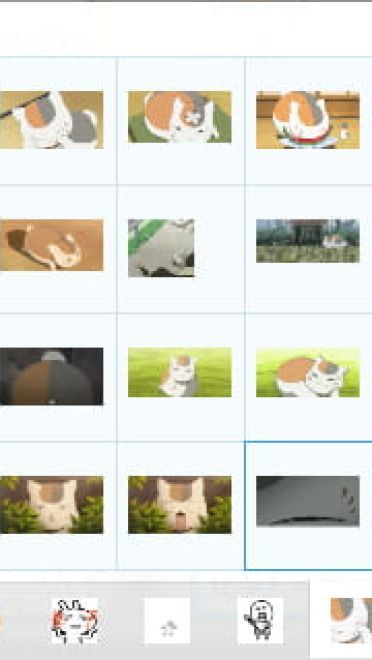 【qq表情】夏目友人帐激萌的猫老师！