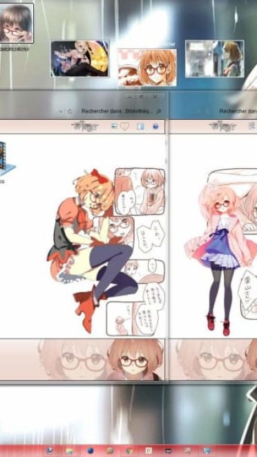 境界的彼方 栗山未来win8主题