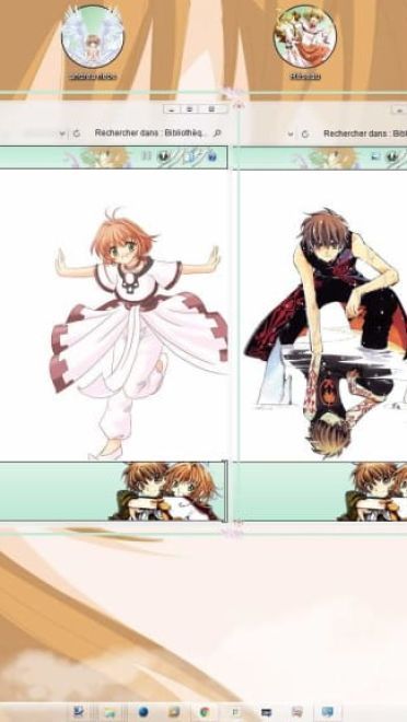 win8主题 翼年代记Tsubasa Reservoir Chronicle