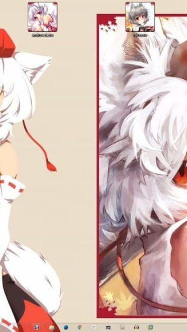 犬走椛 win10主题 东方Project