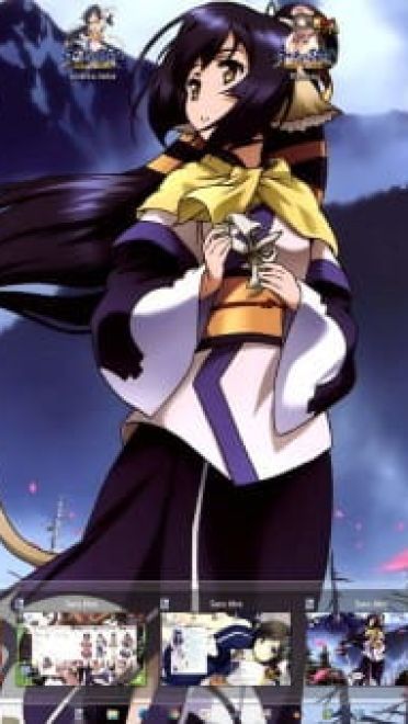 久远 win10主题 传颂之物 虚伪的假面