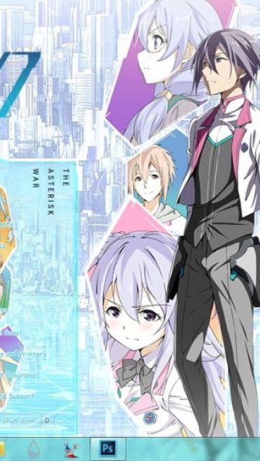 学园都市 win7主题 清新明亮的浅紫色