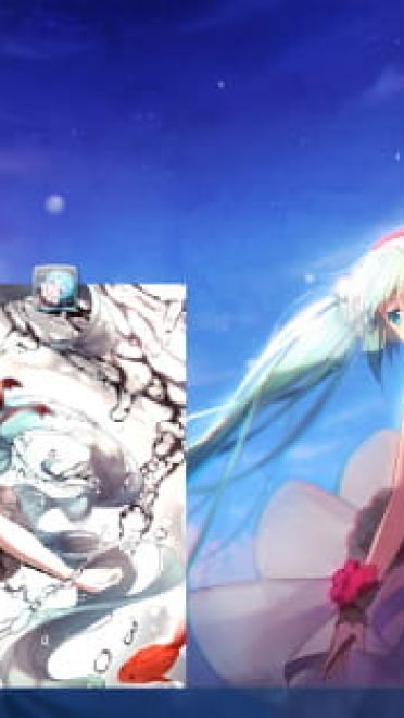 初音未来 win 7主题