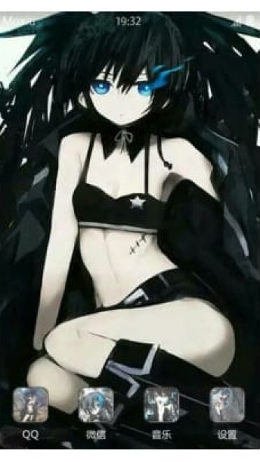 黑岩射手 手机主题 性感的身材