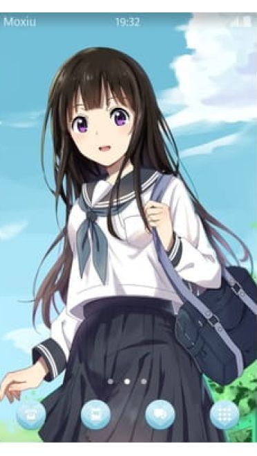 千反田爱瑠 手机主题 冰菓