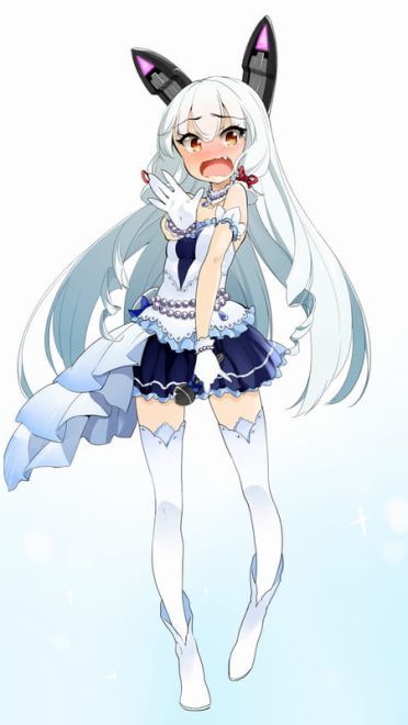 浅发色少女 手机壁纸 各姿态