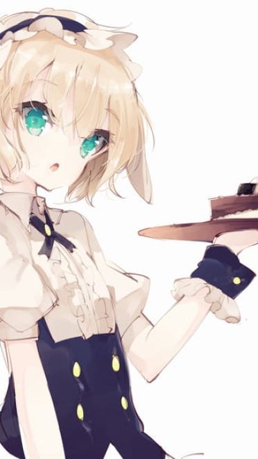 浅发色少女 手机壁纸 各姿态