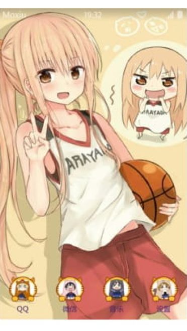 干物妹小埋 手机主题 超可爱