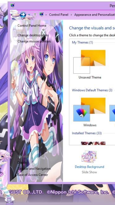 【win8/win8.1主题】超次元游戏 海王星