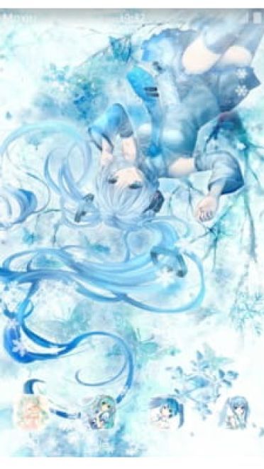 雪初音 手机主题 公主殿下