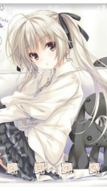 春日野穹 手机主题 缘之空穹妹