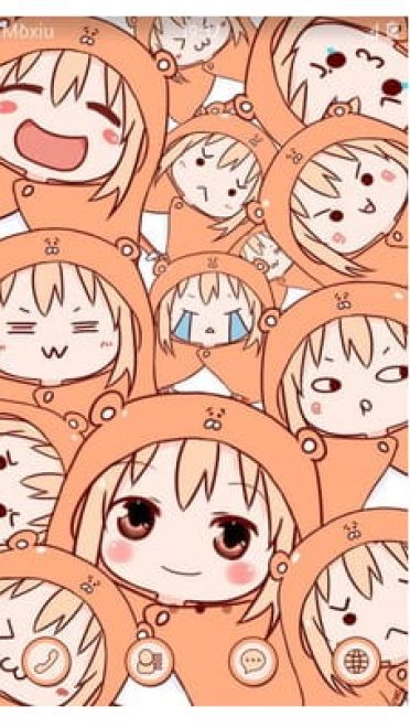 干物妹!小埋 手机主题 精神污染