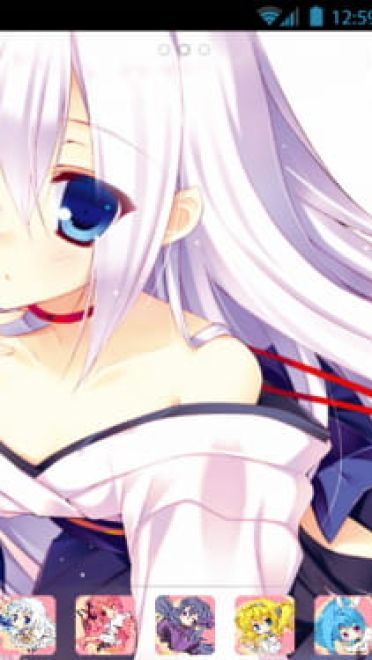 【安卓主题】七月新番精灵使的剑舞萌化主题