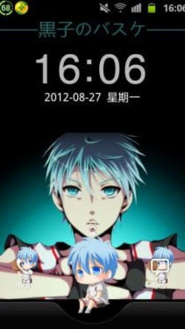 【安卓GO】黑子的篮球GO锁屏3连发~