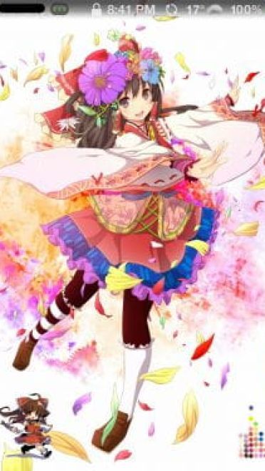 【萌娘资源】无节操巫女~博丽灵梦IOS主题！~