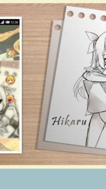 【安卓萌化】蓝泽光 安卓GO主题 萌娘资源