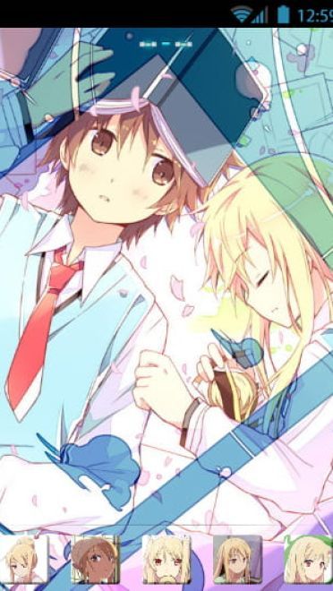 【安卓萌化】樱花庄的宠物女孩 GO主题+GO锁屏