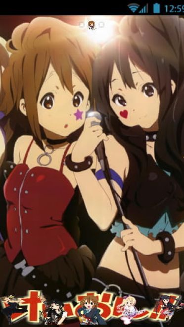 轻音少女 琴吹釉 安卓手机主题下载