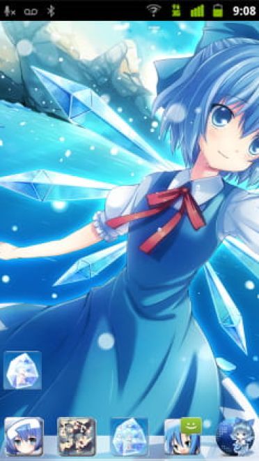 【安卓萌化】东方project 琪露诺主题