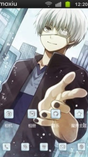 【安卓皮肤】东京搜查官 小天使金木手机主题