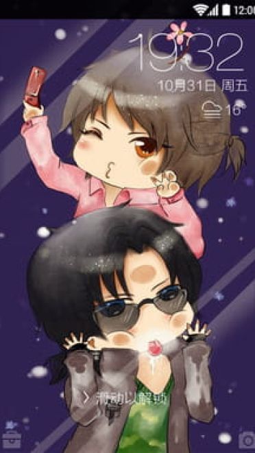 【安卓皮肤】盗墓笔记 贴玻璃卖萌