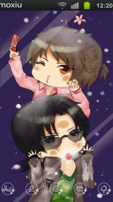 【安卓皮肤】盗墓笔记 贴玻璃卖萌