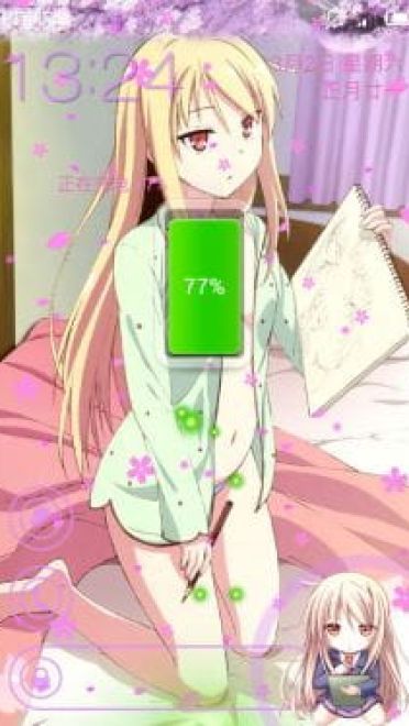 MIUI动态锁屏 樱花庄的宠物女孩480p