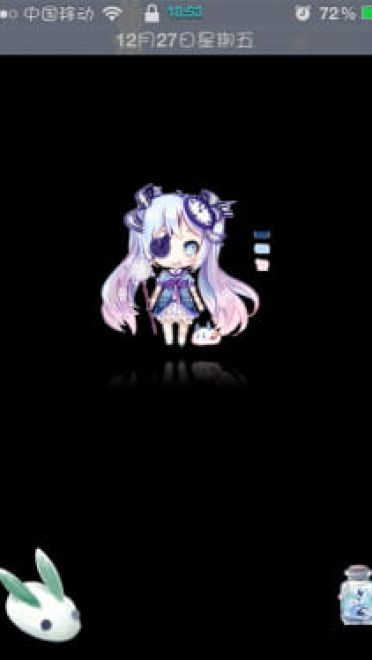 【苹果主题】冬季雪初音4/4s WB主题5.X.X和6.X.X可用