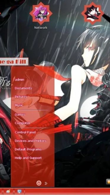 【win7主题】斩·赤月之瞳  主-赤瞳