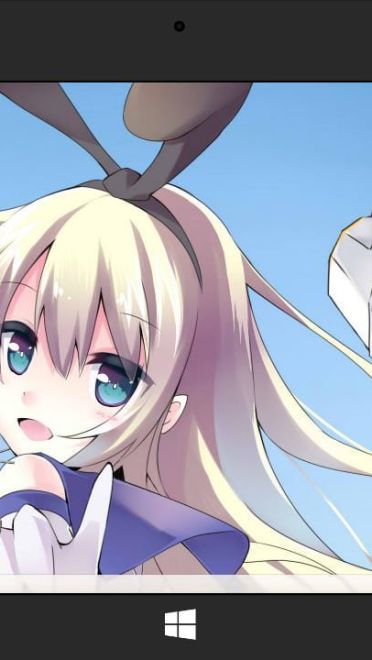 【win7主题】舰队 Collection -岛风（无边框简约风）