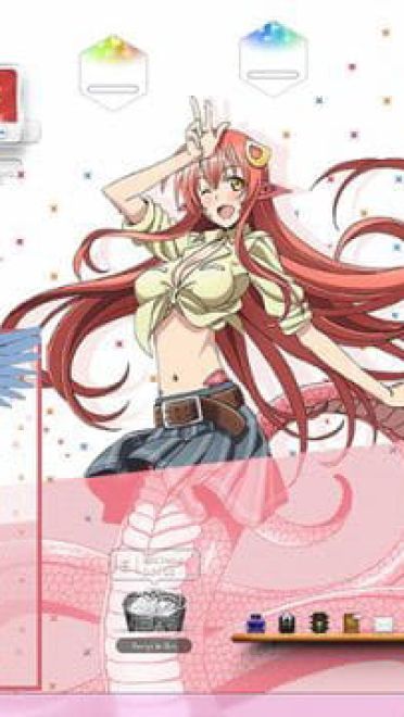 【win7主题】魔物娘的同居日常 电脑主题