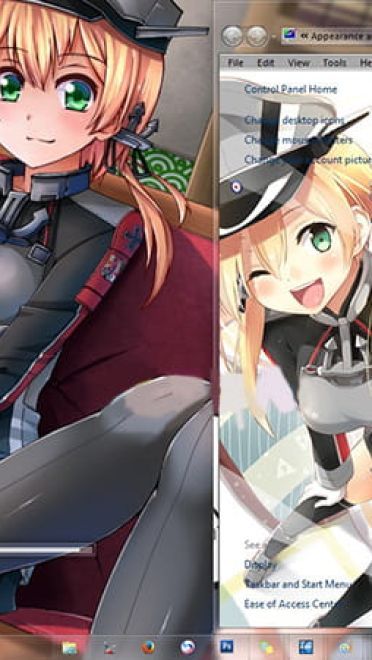 【win7主题】舰队Collection 欧根亲王 电脑主题