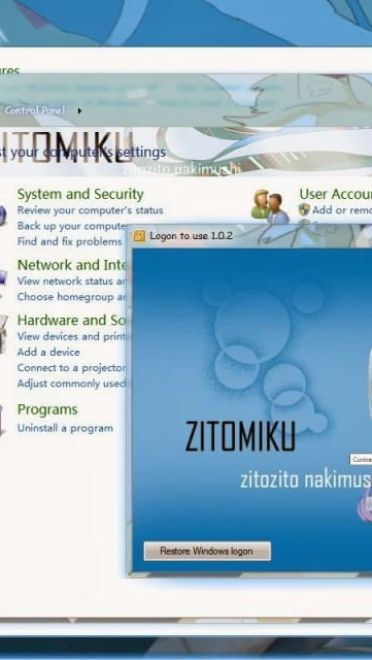 【win7主题】初音未来 miku小公举电脑主题