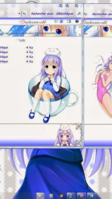 【win7主题】香风智乃——请问您今天要来点兔子