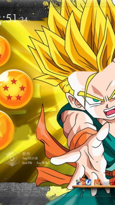 【win7主题】 龙珠超 特兰克斯Win7主题