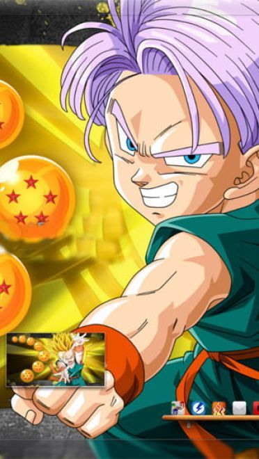 【win7主题】 龙珠超 特兰克斯Win7主题