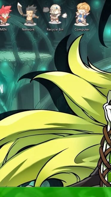 【win7主题】艾尔之光~森林的颜色~