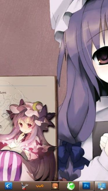 【win7主题】东方project 動かない大図書館 帕秋莉