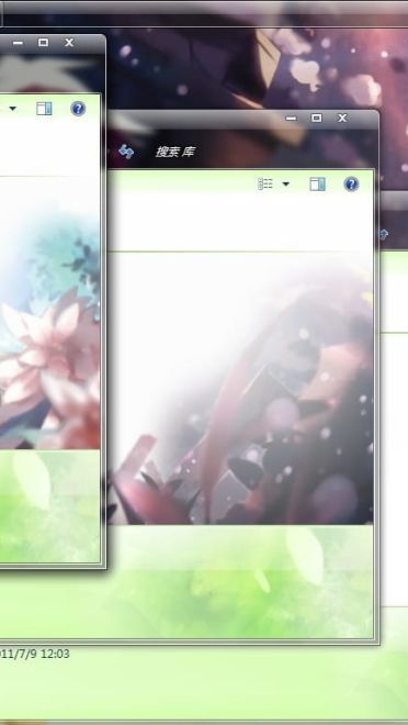 【win7主题】东方project 茨乃东方同人铃风电脑主