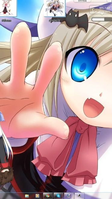 【win7主题】Little Busters~能美·科多缭卡~