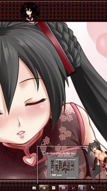 【win7主题】黑化初音 崩坏崩坏杂音 miku电脑主题