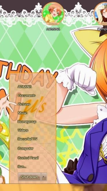 【win7主题】LOVE LIVE 星空凛 凛喵の超元气主题~