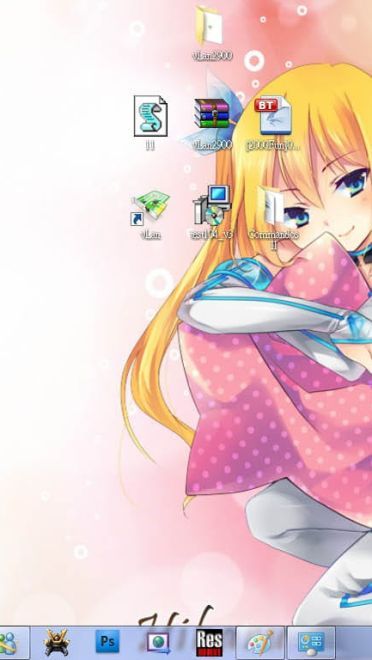 【win7主题】金发双马尾の童颜巨乳蓝泽光