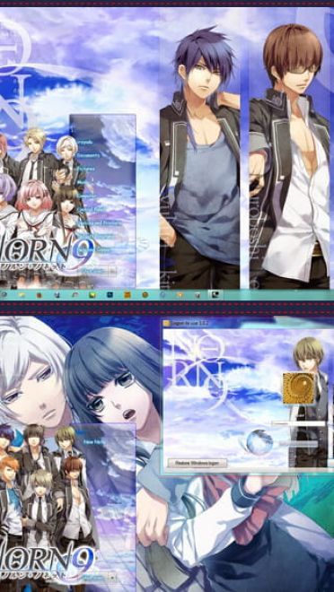 【win7主题】 NORN9 命运九重奏 奏响时空与命运的