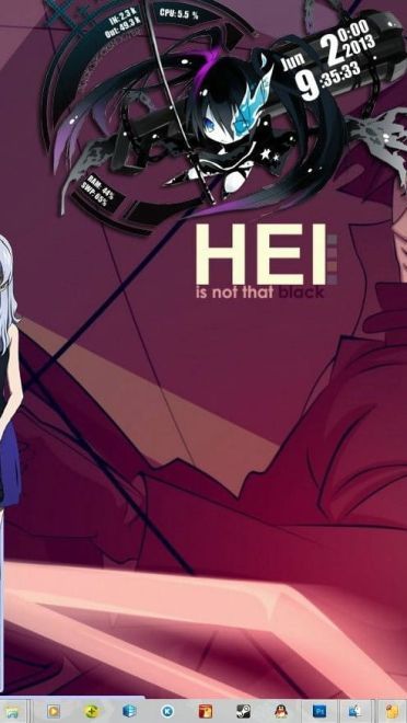 【win7主题】黑之契约者 流星の双子 全都是妹纸