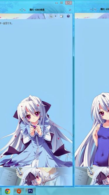 【win7主题】恋花绽放樱飞时 角色系列主题x5