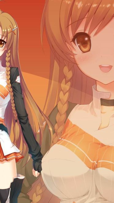 【win7主题】橙色少女 末永未来