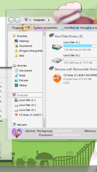 【win7主题】甘城光辉游乐园~我也要当救世主~