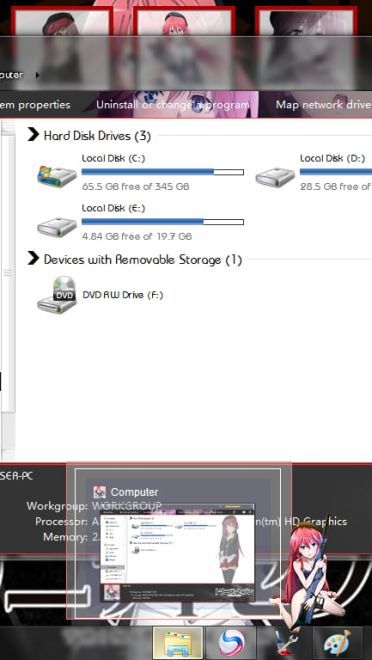 【win7主题】七人魔法使 浅间莉莉丝