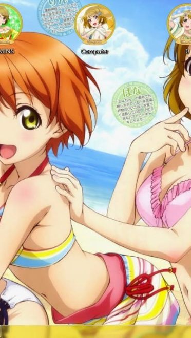 【win7主题】LOVE LIVE!小泉花阳亲